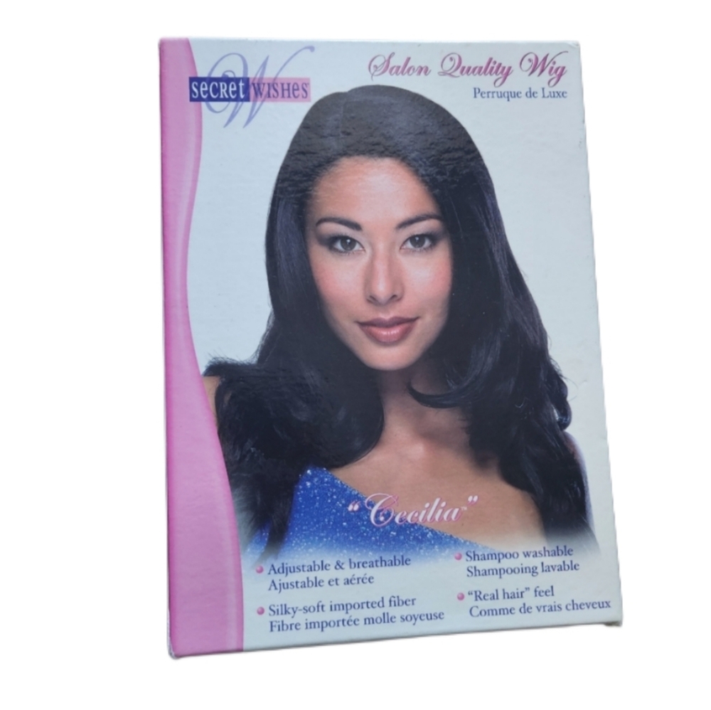Black vintage Salon Quality Wig good quality.